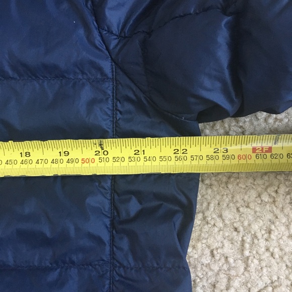 MEN’S Polo Ralph Lauren Navy Puffer Jacket size Medium 55% white duck do… - Picture 8 of 11